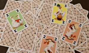 Das Spiel: Gierige Gänse füttern