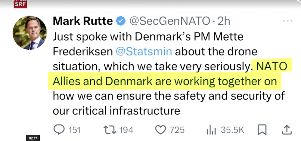 SRF verbreitet Marc Rutte
