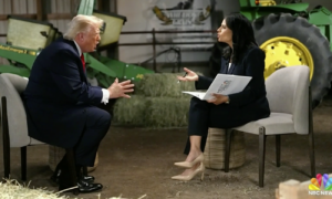 Interview: Trump liess der Journalistin keine Chance