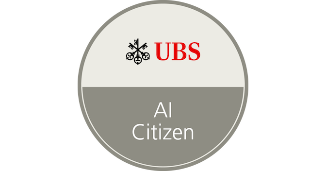 UBS AI Citizen Badge