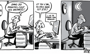 «… ich klaue dir die Arbeit!»