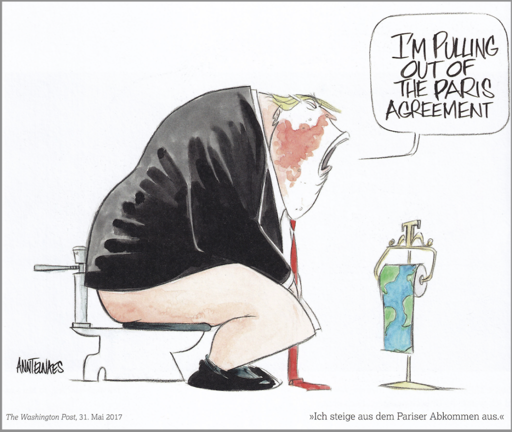 Ann Telnaes Klimaabkommen