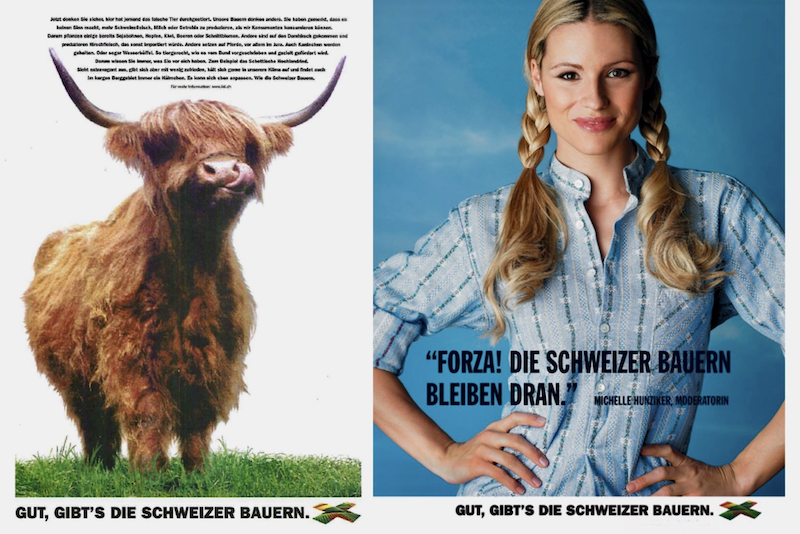 Plakate Schweizer Bauernverband