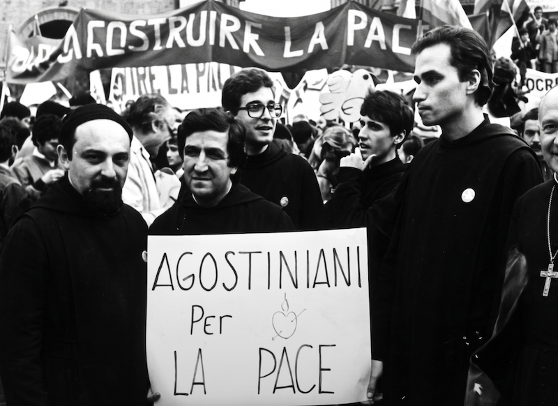 Robert Prevost, Friedensdemo in Rom 22.10.1983