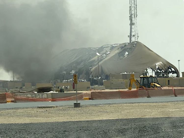 CBS Iranische Rakete traf Camp Buehring in Kuwait