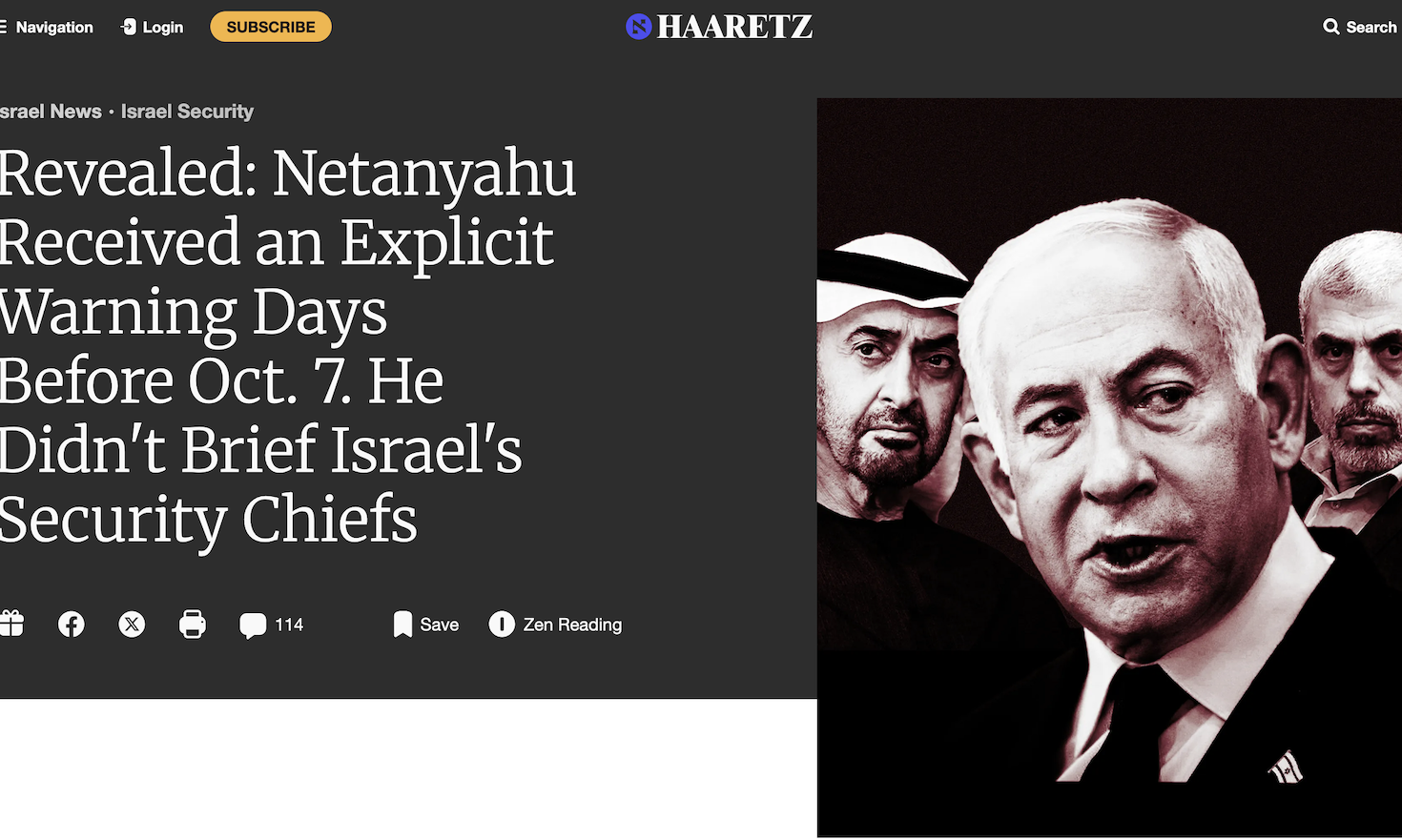 Haaretz am 8. September 2026