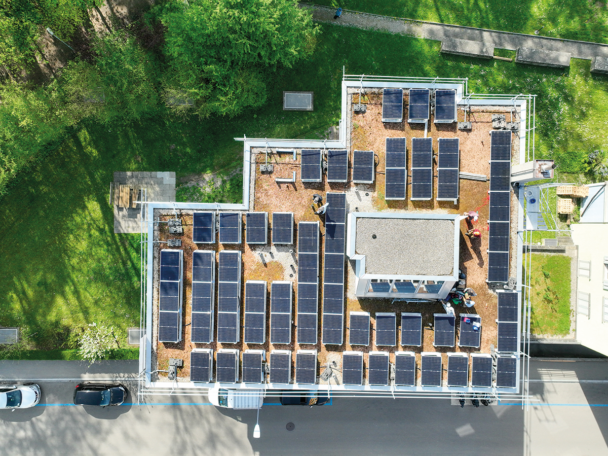 PV-Anlage Entlisberg Zürich