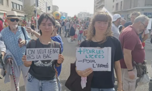 Überhörter Ruf an den Demos: «Geld für Schulen statt Waffen!»